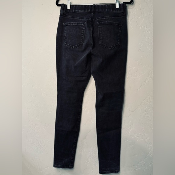 Gloria Vanderbilt Black Wash Jeans Curvy Dark Stretch Denim SZ 6 - Picture 2 of 13